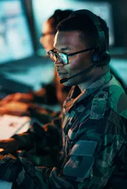 cyber security man with laptop